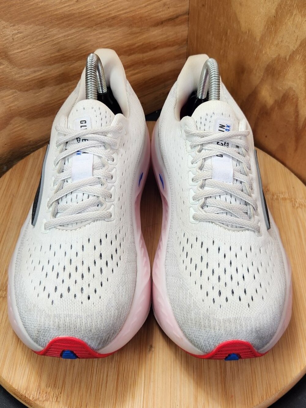 Brooks Glycerin Max Womens White Running Shoes Sneakers Size 8.5 - Picture 3 of 10